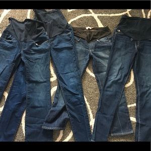 Maternity jeans lot